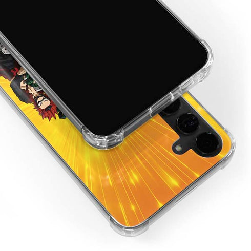 My Hero Academia Deku and Baku Team Season 6 Galaxy S24 Plus Clear Case